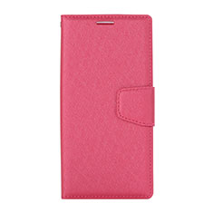 Coque Portefeuille Livre Cuir Etui Clapet pour Huawei P20 Lite Rose