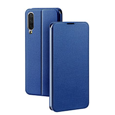 Coque Portefeuille Livre Cuir Etui Clapet pour Huawei Y9s Bleu