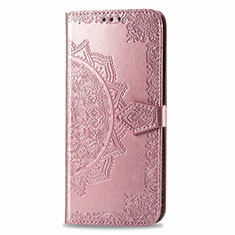 Coque Portefeuille Livre Cuir Etui Clapet pour LG Stylo 6 Or Rose