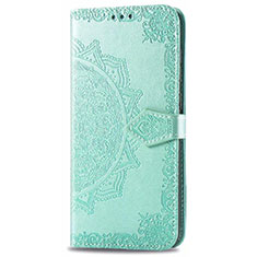 Coque Portefeuille Livre Cuir Etui Clapet pour LG Stylo 6 Pastel Vert