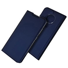 Coque Portefeuille Livre Cuir Etui Clapet pour Nokia 6.2 Bleu