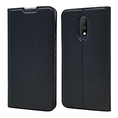 Coque Portefeuille Livre Cuir Etui Clapet pour OnePlus 7 Noir