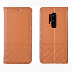 Coque Portefeuille Livre Cuir Etui Clapet pour OnePlus 8 Pro Orange