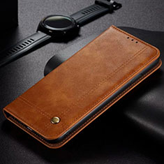 Coque Portefeuille Livre Cuir Etui Clapet pour Oppo A12 Orange