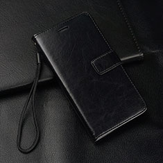 Coque Portefeuille Livre Cuir Etui Clapet pour Oppo Reno Ace Noir