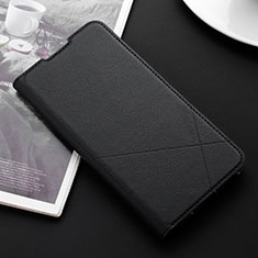 Coque Portefeuille Livre Cuir Etui Clapet pour Oppo Reno2 Noir