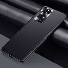 Coque Portefeuille Livre Cuir Etui Clapet pour Oppo Reno7 Pro 5G Noir