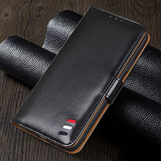 Coque Portefeuille Livre Cuir Etui Clapet pour Realme 5 Noir