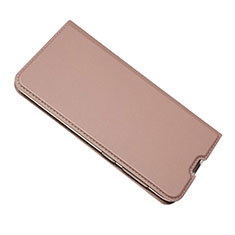 Coque Portefeuille Livre Cuir Etui Clapet pour Samsung Galaxy A50S Or Rose