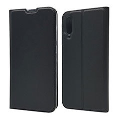 Coque Portefeuille Livre Cuir Etui Clapet pour Samsung Galaxy A90 5G Noir