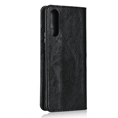 Coque Portefeuille Livre Cuir Etui Clapet pour Sony Xperia 10 II Noir