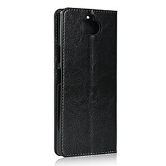 Coque Portefeuille Livre Cuir Etui Clapet pour Sony Xperia 8 Lite Noir