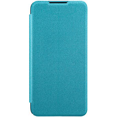 Coque Portefeuille Livre Cuir Etui Clapet pour Xiaomi CC9e Bleu Ciel