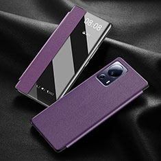 Coque Portefeuille Livre Cuir Etui Clapet pour Xiaomi Civi 5G Violet