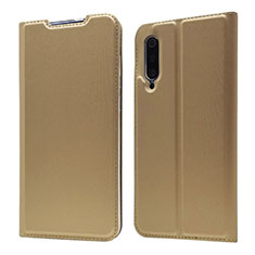 Coque Portefeuille Livre Cuir Etui Clapet pour Xiaomi Mi 9 SE Or