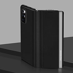 Coque Portefeuille Livre Cuir Etui Clapet Q01H pour Xiaomi Mix Fold 5G Noir