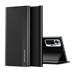 Coque Portefeuille Livre Cuir Etui Clapet Q01H pour Xiaomi Redmi Note 10 Pro Max Noir