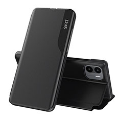 Coque Portefeuille Livre Cuir Etui Clapet Q02H pour Xiaomi Poco C50 Noir