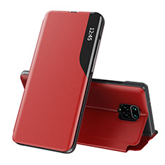 Coque Portefeuille Livre Cuir Etui Clapet Q02H pour Xiaomi Poco M2 Pro Rouge