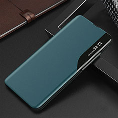 Coque Portefeuille Livre Cuir Etui Clapet QH2 pour Samsung Galaxy A51 5G Bleu Royal