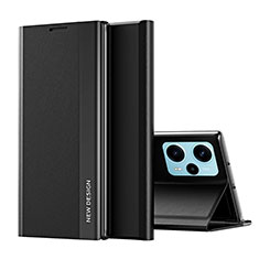 Coque Portefeuille Livre Cuir Etui Clapet QH2 pour Xiaomi Poco F5 5G Noir