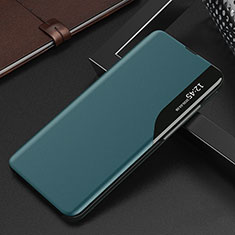 Coque Portefeuille Livre Cuir Etui Clapet QH4 pour Samsung Galaxy A53 5G Vert