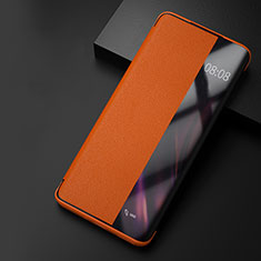 Coque Portefeuille Livre Cuir Etui Clapet QK1 pour Xiaomi Mi 13 Ultra 5G Orange