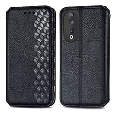 Coque Portefeuille Livre Cuir Etui Clapet S01D pour Huawei Honor 90 5G Noir