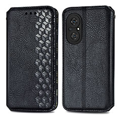 Coque Portefeuille Livre Cuir Etui Clapet S01D pour Huawei Nova 9 SE Noir