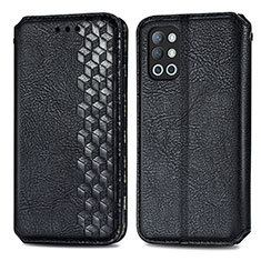 Coque Portefeuille Livre Cuir Etui Clapet S01D pour OnePlus 9R 5G Noir