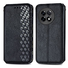 Coque Portefeuille Livre Cuir Etui Clapet S01D pour OnePlus Ace 2 5G Noir