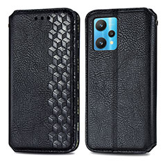 Coque Portefeuille Livre Cuir Etui Clapet S01D pour Realme 9 5G Noir