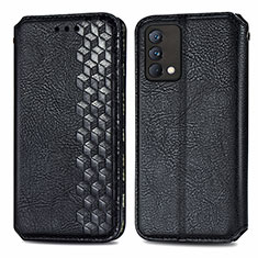 Coque Portefeuille Livre Cuir Etui Clapet S01D pour Realme GT Master 5G Noir