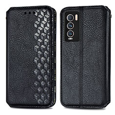 Coque Portefeuille Livre Cuir Etui Clapet S01D pour Realme GT Master Explorer 5G Noir