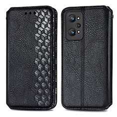 Coque Portefeuille Livre Cuir Etui Clapet S01D pour Realme GT Neo 3T 5G Noir