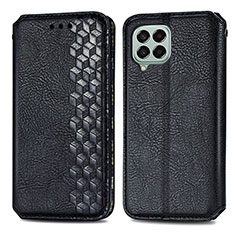 Coque Portefeuille Livre Cuir Etui Clapet S01D pour Samsung Galaxy M33 5G Noir