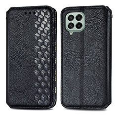 Coque Portefeuille Livre Cuir Etui Clapet S01D pour Samsung Galaxy M53 5G Noir