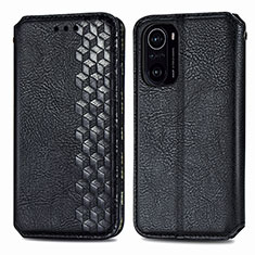 Coque Portefeuille Livre Cuir Etui Clapet S01D pour Xiaomi Mi 11i 5G Noir