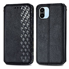 Coque Portefeuille Livre Cuir Etui Clapet S01D pour Xiaomi Poco C50 Noir