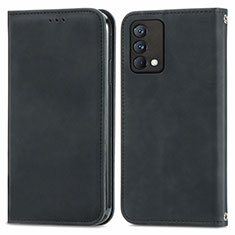 Coque Portefeuille Livre Cuir Etui Clapet S04D pour Realme GT Master 5G Noir