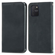 Coque Portefeuille Livre Cuir Etui Clapet S04D pour Samsung Galaxy S10 Lite Noir