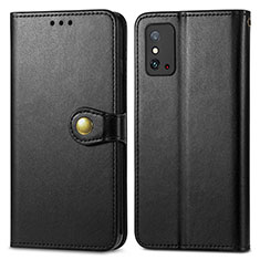 Coque Portefeuille Livre Cuir Etui Clapet S05D pour Huawei Honor X10 Max 5G Noir