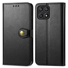 Coque Portefeuille Livre Cuir Etui Clapet S05D pour Huawei Honor X30i Noir