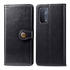 Coque Portefeuille Livre Cuir Etui Clapet S05D pour OnePlus Nord N200 5G Noir