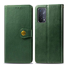 Coque Portefeuille Livre Cuir Etui Clapet S05D pour OnePlus Nord N200 5G Vert