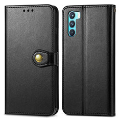 Coque Portefeuille Livre Cuir Etui Clapet S05D pour Oppo K9 Pro 5G Noir