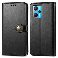 Coque Portefeuille Livre Cuir Etui Clapet S05D pour Realme 9 4G Noir