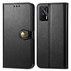 Coque Portefeuille Livre Cuir Etui Clapet S05D pour Realme GT Neo 2T 5G Noir