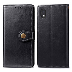 Coque Portefeuille Livre Cuir Etui Clapet S05D pour Samsung Galaxy A01 Core Noir