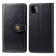 Coque Portefeuille Livre Cuir Etui Clapet S05D pour Samsung Galaxy A22 5G Noir